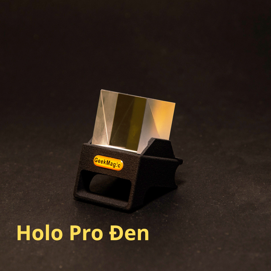 Hologram Smart Cube | Màn hình hiển thị tài sản số, thời tiết, đồng hồ, tiền số phong cách Hologram