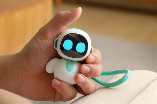 Charm Bot Eiliko: Robot mini AI độc đáo, kết nối cảm xúc & phối đồ cá tính